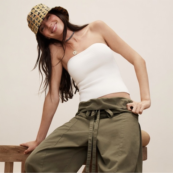 NWT Banana Republic THE WHITE LOTUS OVERSIZED FISHERMAN PANT - Picture 3 of 7